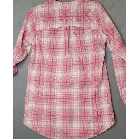 Duluth Trading Womens Sz XS Roll Tab Sleeve Fishing Hiking Vented Shirt Tunic - Picture 3 of 15